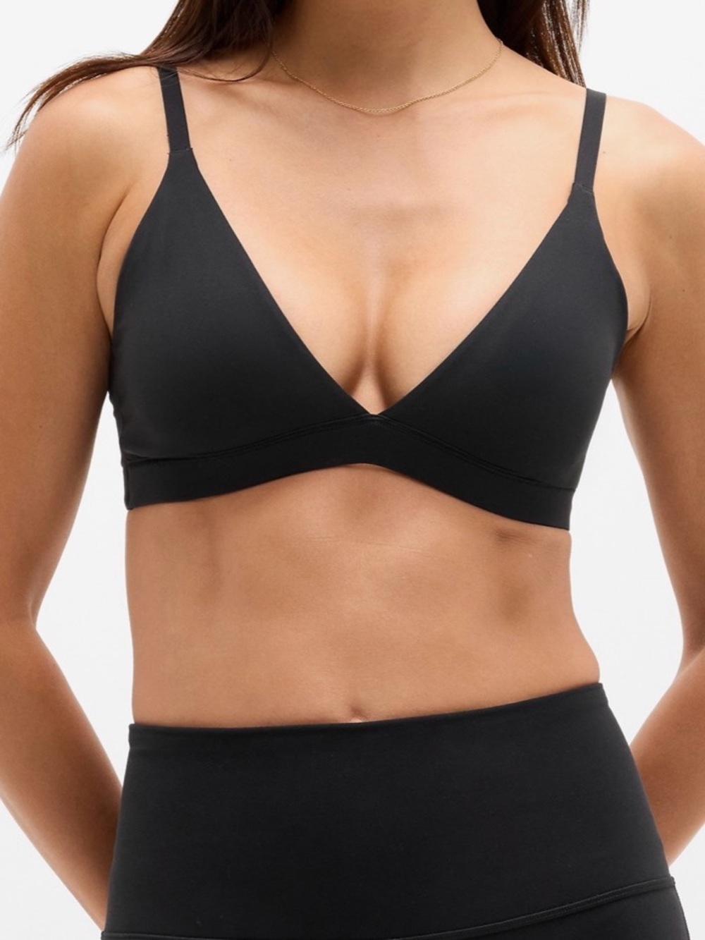 Athleta Body Move bralette gray